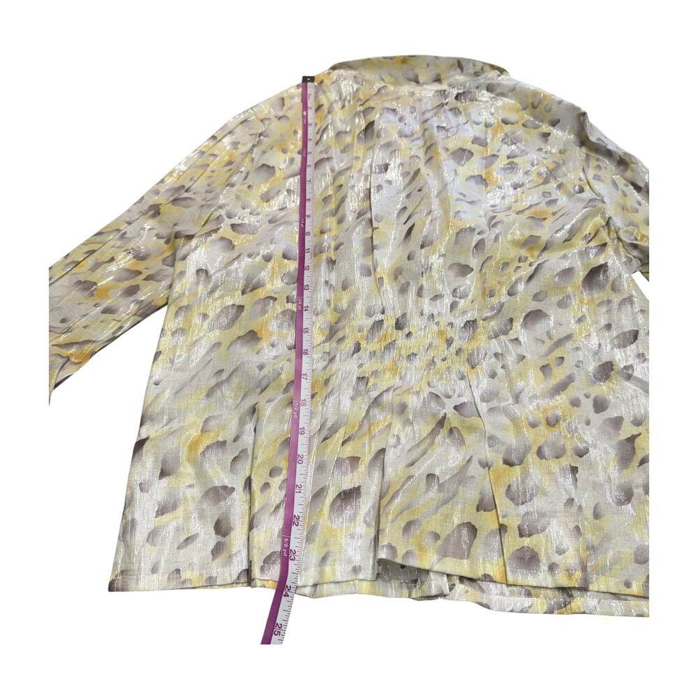 Alfred Dunner Petite Floral Shirt 14P - Picture 4 of 7